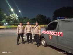 Patroli Dini Hari di Kemayoran, Polisi Amankan Sejumlah Titik Rawan Kriminalitas