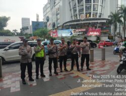 Apel Pengamanan Konser BLACKPINK di FX Sudirman, Polsek Johar Baru Wujudkan Pelayanan Aman dan Humanis