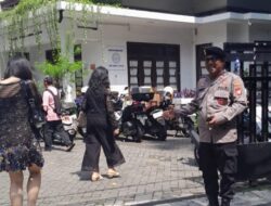 Patmor Menteng Aipda Mulyanto Siaga Amankan Ibadah Minggu di Gereja GPIB Paulus