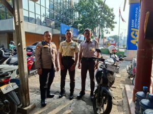 Unit Patko 1011 Laksanakan Patroli Strong Point di Kawasan Ruko Delta Building Antisipasi Kejahatan Jalanan
