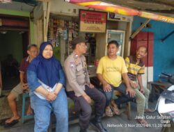 Wujudkan Galur Aman, Bhabinkamtibmas Sambangi Warga Lewat Dialog Santai