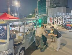 Bersama Tiga Pilar Menteng Antisipasi Gangguan Kamtibmas di Perbatasan Menteng Tenggulun