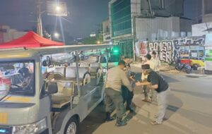Bersama Tiga Pilar Menteng Antisipasi Gangguan Kamtibmas di Perbatasan Menteng Tenggulun