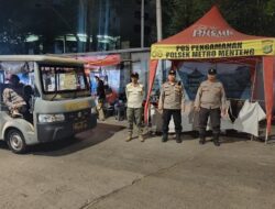 Sinergi Tiga Pilar Menteng Kawal Keamanan di Perbatasan Kalipasir