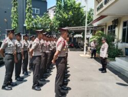 Siswa Latja SPN Polda Metro Jaya Laksanakan Latihan Kerja di Polsek Metro Tanah Abang