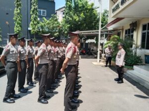 Siswa Latja SPN Polda Metro Jaya Laksanakan Latihan Kerja di Polsek Metro Tanah Abang