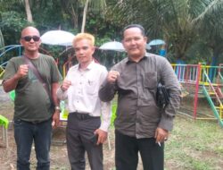 Budiman Sihombing dan Bastian Tampubolon Kunjungi Wisata Kelapa Hijau Biru