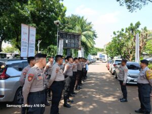 Polisi Pastikan Giat Unras “Gerakan Sepak Takraw Menggugat” Di Kemenpora RI Berjalan Aman Dan Kondusif