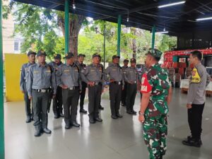 Tiga Pilar Petojo Utara Gelar Pemantapan Satlinmas Jelang Pengukuhan Linmas Jakarta