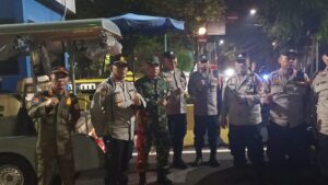 Bersama Tiga Pilar Menteng Kawal Malam Jakarta, Patroli di Jalan Teuku Umar Jaga Kamtibmas Kondusif
