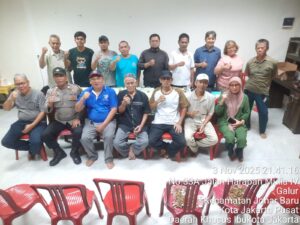 Bhabinkamtibmas Galur Hadiri Pertin Bulanan RW 07, Ajak Warga Tingkatkan Kewaspadaan Kamtibmas
