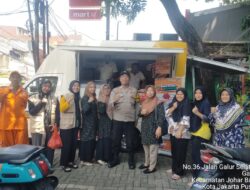 Bhabinkamtibmas Galur Monitor Bazar Murah PT. DJawara, Pastikan Keamanan dan Stabilitas Harga Pangan