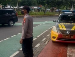 Unit Patko 1013 Laksanakan Gatur Lalin di TL Veteran 3, Wujudkan Kelancaran dan Ketertiban di Pagi Hari