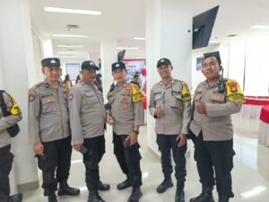 Personel Binmas Polsek Metro Gambir Hadiri Sertijab Kasat Binmas Polres Metro Jakarta Pusat