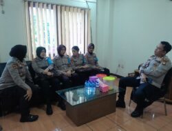 Polwan Jaga Jakarta Dibekali Kapolsek Kemayoran Tingkatkan Kepercayaan Masyarakat
