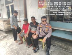 Kapolsubsektor Kayu Awet Sambang Warga, Cegah Tawuran dan Tingkatkan Kamtibmas