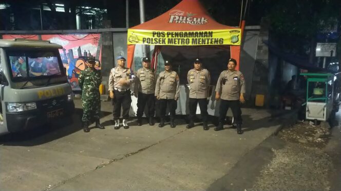 
					Tiga Pilar Menteng Kompak Jaga Malam Jakarta, Pastikan Perbatasan Kwitang–Kalipasir Tetap Kondusif