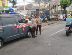 Polsek Kemayoran Gelar Ploting Pagi, Pastikan Arus Lalin dan Keamanan Warga Aman