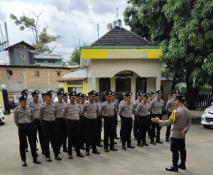 Apel Siang Siswa Latja Diktukba Polri TA 2025 di Polsek Johar Baru: Bentuk Pembinaan Disiplin dan Integritas Calon Anggota Polri