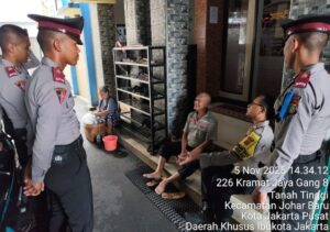 Siswa Latja Diktukba Polri di Polsek Johar Baru Dalami Fungsi Teknis Binmas Langsung ke Wilayah
