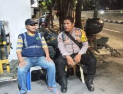 Polisi Sambangi Poskamling Asrama Polri, Tingkatkan Kesiapsiagaan Warga di Malam Hari