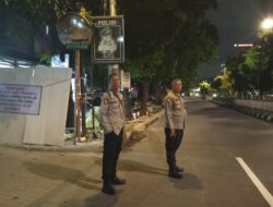 Tertibkan Wilayah di Jam Rawan, Patroli Strong Point Kemayoran Berlangsung Kondusif