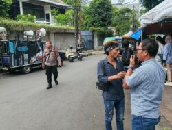 Polsek Metro Menteng Amankan Titik Kumpul Massa HMI Jaya Menuju Aksi di Kementerian Haji dan Umroh