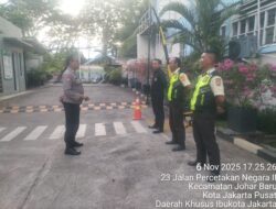 Cooling System Polsek Johar Baru: Sinergi Polisi dan Security Cegah Gangguan Kamtibmas