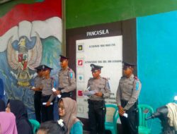 Siswa Latja SPN PMJ Latihan Fungsi Binmas di Wilayah Hukum Polsek Senen