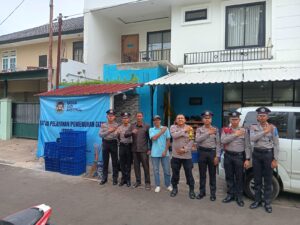 Bhabinkamtibmas Pegangsaan Bersama Siswa Latja Ajak SPPG MBG Wujudkan Lingkungan Bersih Dan Higienis