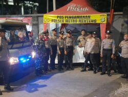 Sinergi Malam Tiga Pilar Menteng, Jaga Perbatasan Kalipasir Tetap Aman dan Kondusif