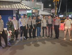 Menteng Aman di Tangan Tiga Pilar, Patroli Malam Wujud Sinergi Jaga Jakarta Di Perbatasan Menteng Tenggulun