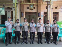 Polwan Polres Metro Jakarta Pusat Tatap Muka dengan Kader Jumantik RW 01 Galur
