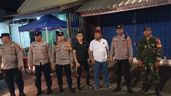 
					Tiga Pilar Menteng Siaga Malam, Kawal Keamanan di Perbatasan Menteng Tenggulun