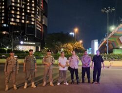 Jaga Jakarta di Kemayoran, Tiga Pilar Gelar Patroli Cipta Kondisi dan Pantau Titik Rawan