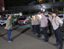 Apel Malam Patroli Sinergi Menteng, TNI-Polri dan Pemerintah Bersatu Jaga Ibu Kota