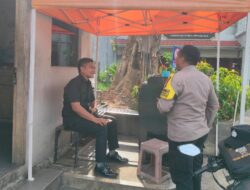 Bhabinkamtibmas Gondangdia Aiptu Kamidi Ajak Security Butteria Waspada Aksi Curat, Curas, dan Curanmor
