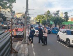 Patko 1051 Antisipasi Gangguan Kamtibmas dan Padat Lalin Sore Hari di Kawasan Kebon Kacang Raya