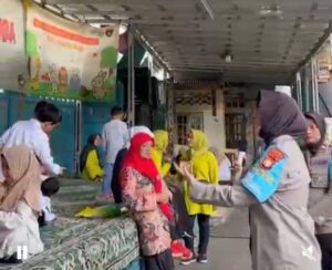 Serunya Binluh Parenting Bersama Waka Polsek Tanah Abang dan Polwan Jaga Jakarta di PAUD Kejora