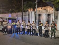 Sinergi Malam Menteng, Tiga Pilar Gerakkan Patroli Antisipasi Gangguan Kamtibmas Di Kawasan Teuku Umar