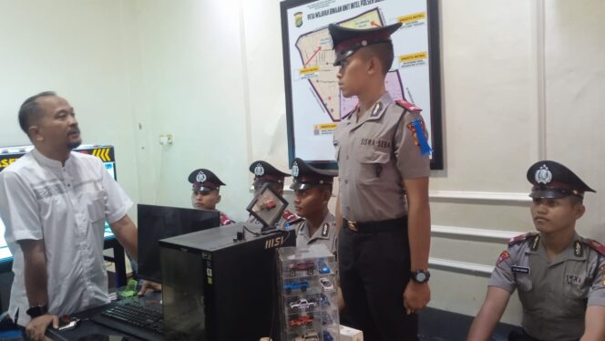 
					Calon Bintara Polri Belajar Deteksi Dini dan Analisis Intelijen di Polsek Johar Baru