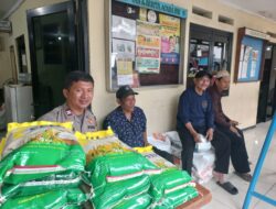 Bhabinkamtibmas Kebon Kacang Gelar Gerakan Pangan Murah Untuk Warga di Pos RW 09