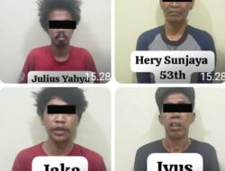 Polsek Johar Baru Tangkap Empat Pelaku Pencurian di Hotel Istana Ratu, Kerugian Capai Rp 246 Juta