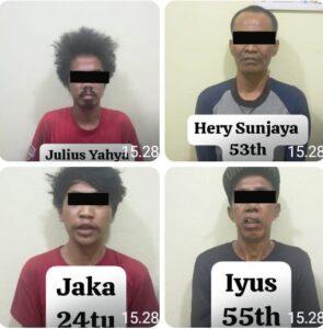Polsek Johar Baru Tangkap Empat Pelaku Pencurian di Hotel Istana Ratu, Kerugian Capai Rp 246 Juta