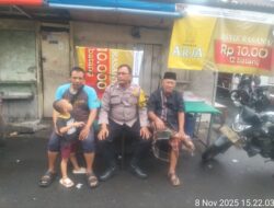 Door to Door, Polisi Sapa Warga Johar Baru untuk Jaga Kamtibmas