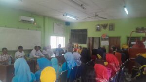 Bhabinkamtibmas Duri Pulo Hadiri JUM’LING PSN, Ajak Warga Peduli Kebersihan dan Cegah DBD