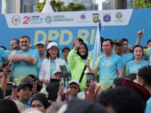 DPD Gelar Green Democracy Fun Walk, Fahira Idris: Keadilan Sosial Inti Demokrasi
