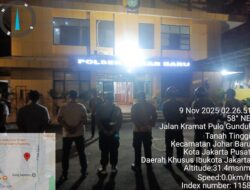 Polsek Johar Baru Gelar Apel Patroli Skala Sedang Antisipasi Guantibmas