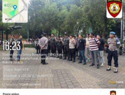 Kesiapan Petugas Polri Mengamankan Konser Maher Zain di Istora Senayan