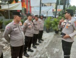 Polsek Metro Menteng Amankan Funwalk HUT Partai NasDem, Wujudkan Kegiatan Politik Yang Aman dan Tertib